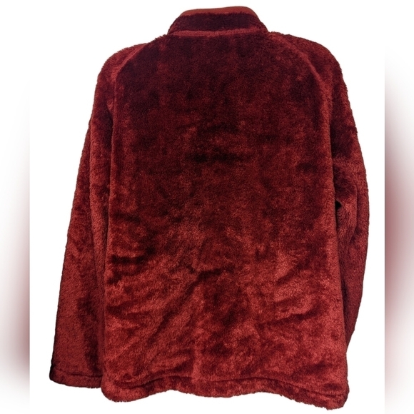 Cabela's Plush Fleece Lined Quarter Zip Polartec Pull-Over Sz L - Picture 2 of 14